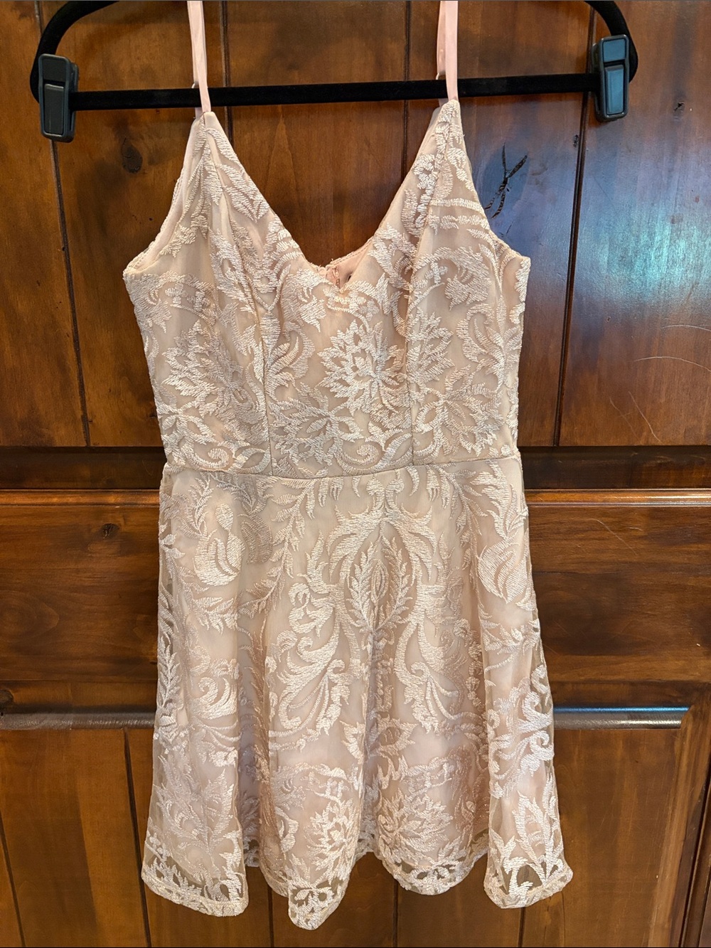 🥂 Speechless Brand A-Line Slip Dress in Champagne